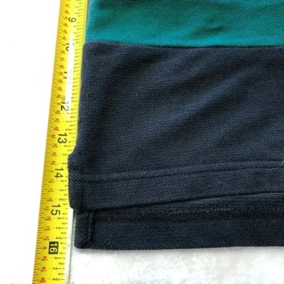 Levi's Pieced Open Hem Cotton Hoodie Tri Color Caviar Block Relaxed Fit Med - Picture 10 of 11